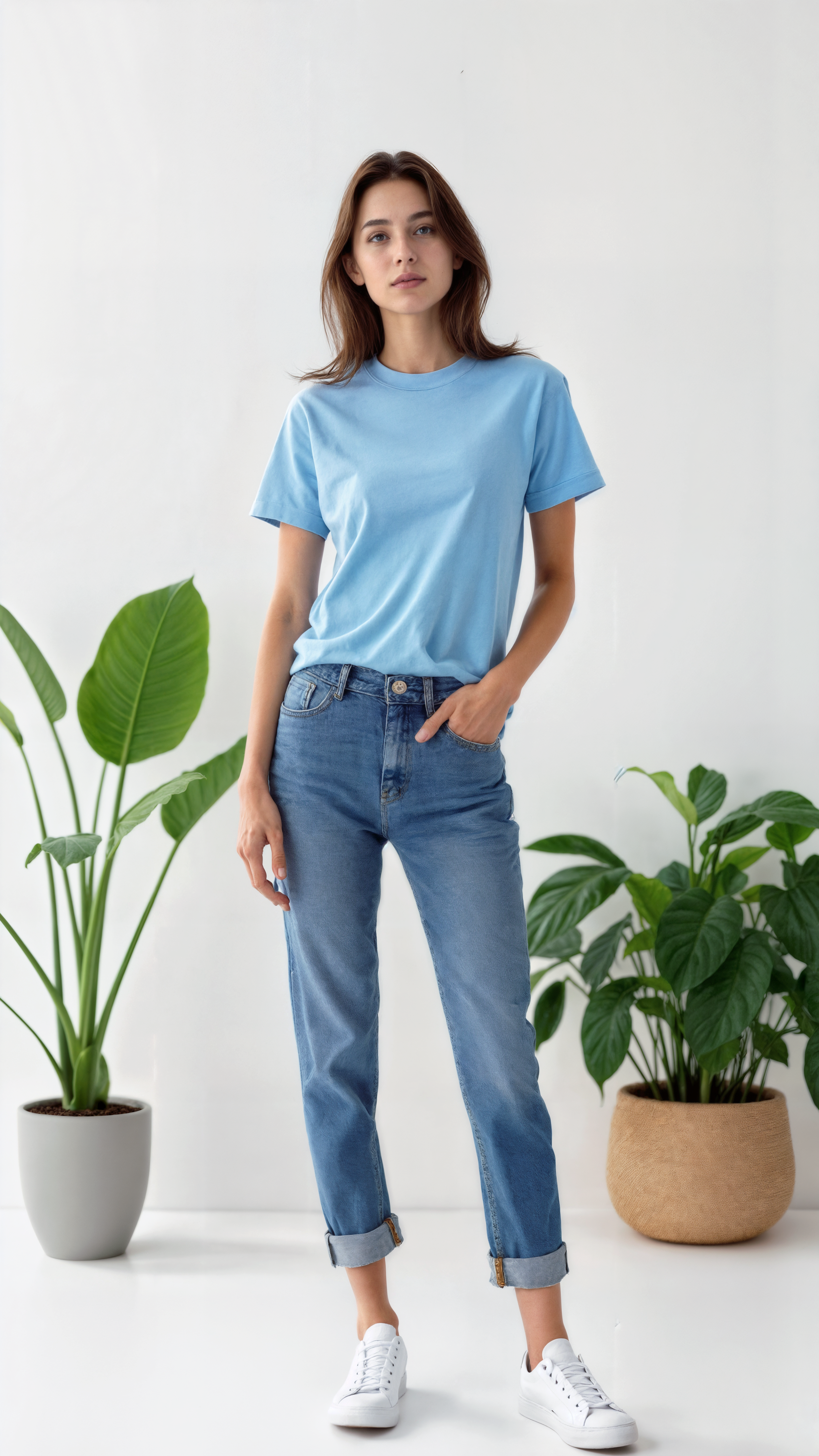 The Icon Tee: Classic Crew Neck