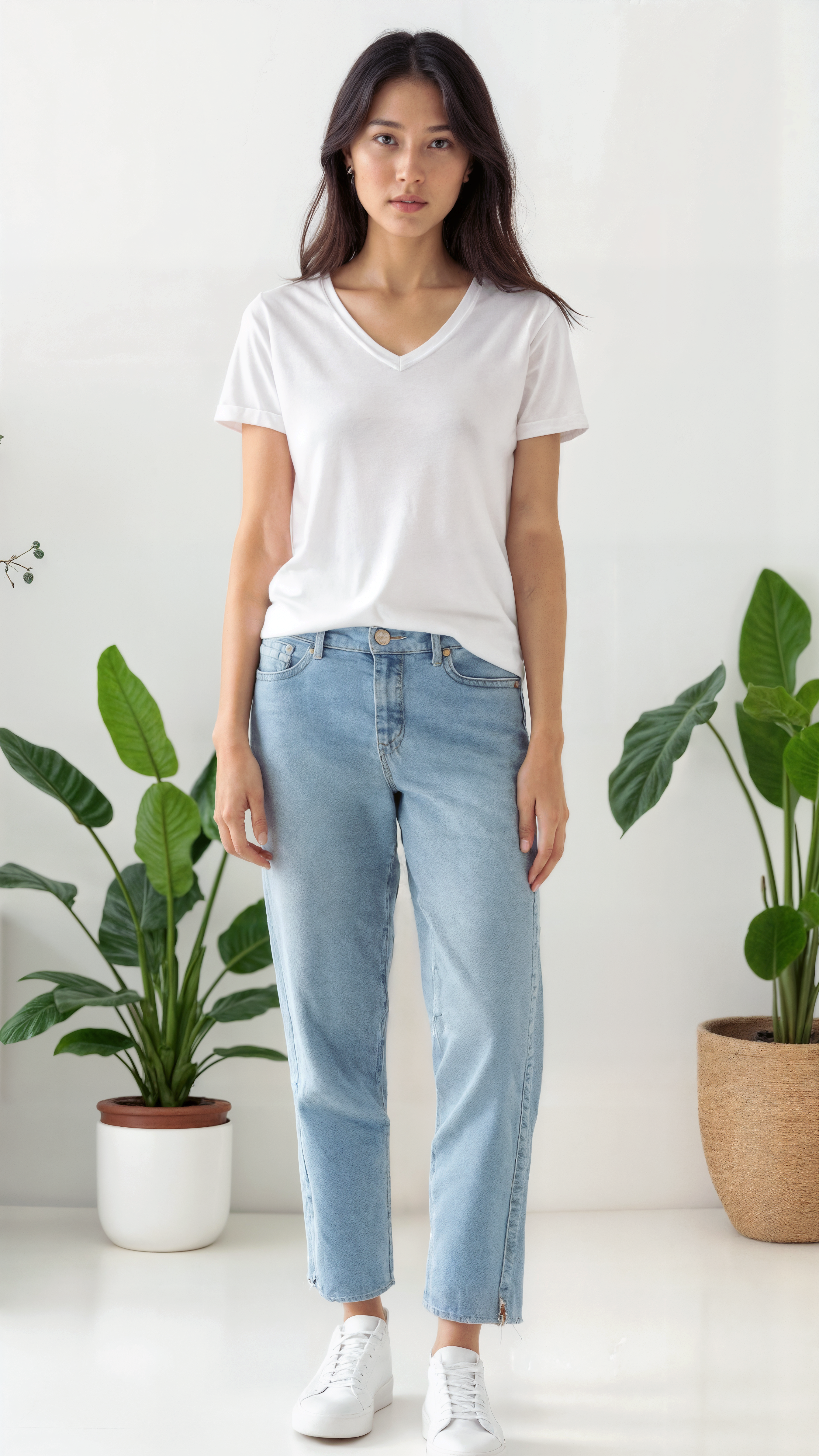 The Verse Tee: Your Perfect V-Neck.