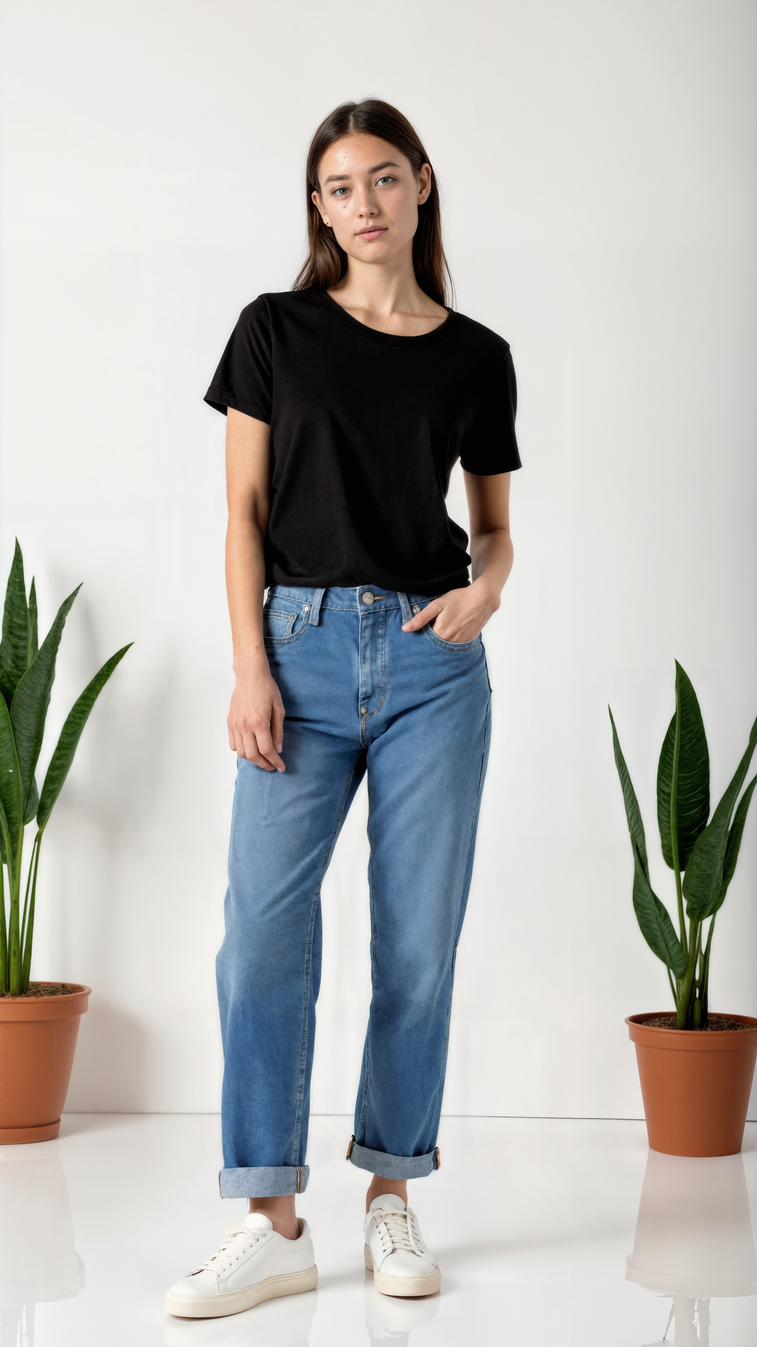 The Muse Tee: Your Perfect Scoop Neck.