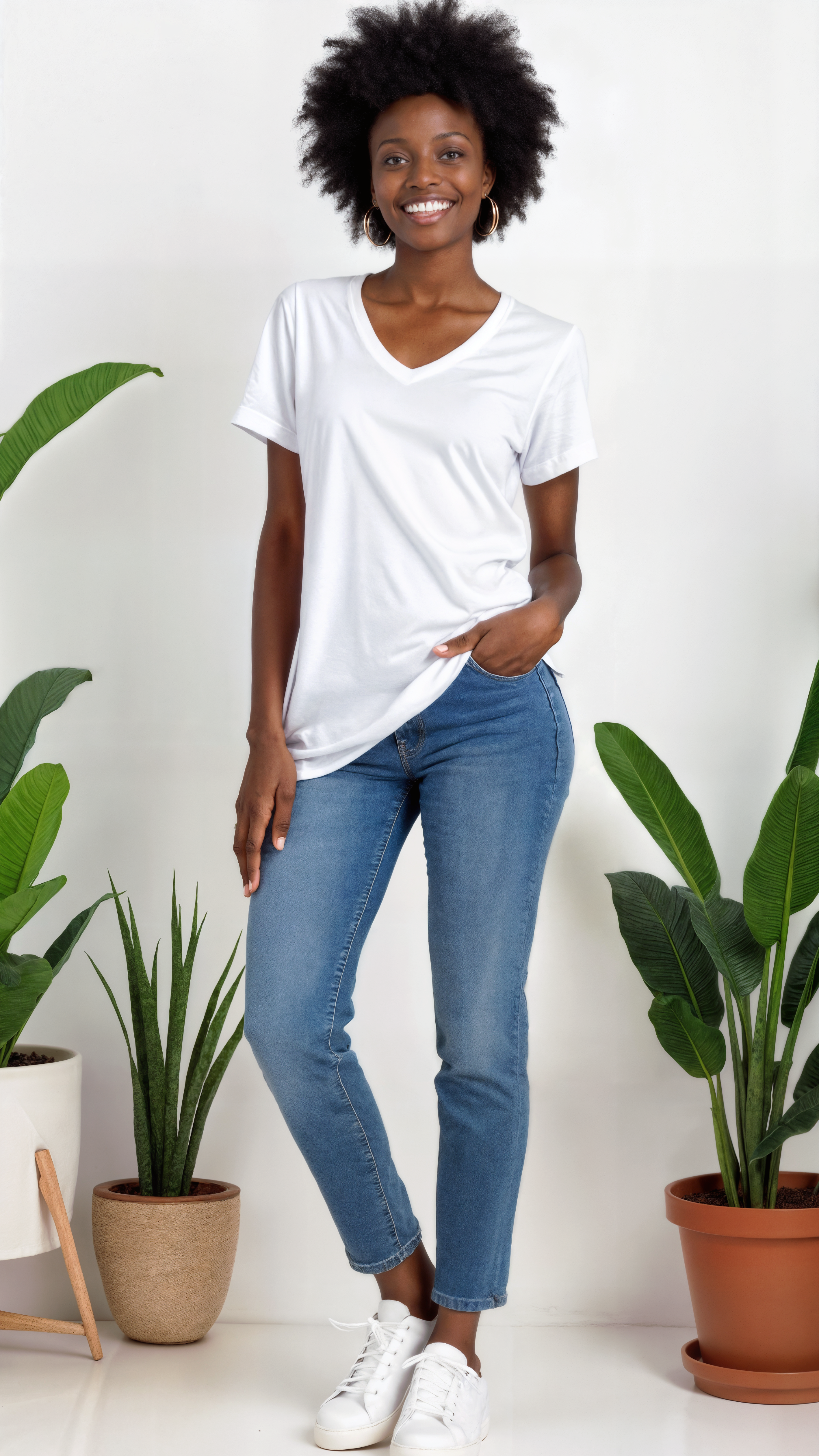 The Verse Tee: Your Perfect V-Neck.